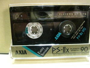 使用済み　中古　　カセットテープ　富士AXIA　PS-2X90　 Type2　ハイポジ　90分　1本　爪あり　No457