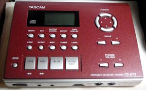 TASCAM CD-GT2 Portable CD Guitar Trainer　ジャンク