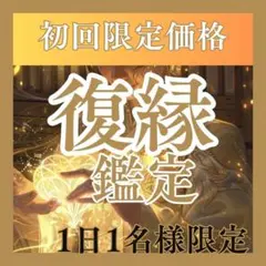 【復縁鑑定】恋愛/復縁/成就/縁結び/霊視/占い/複雑愛/浮気/本音/運命