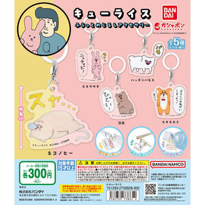 キューライス ふらっとめじるしアクセサリー【台紙POPのみ】ガチャ