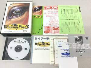 Winning Post 3 ウイニングポスト Windows95 CD-ROM PCソフト