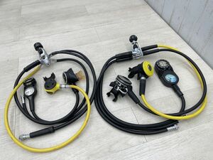 レギュレーター AQUA LUNG TITAN mares orbiter Axis 2点 まとめて 未チェック 現状販売 スキューバダイビング 重器材 即日発送