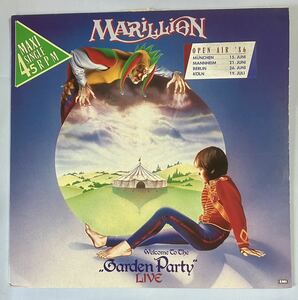 Marillion「Garden Party Live」輸入レコード, マリリオン, 12”Maxi-Single, プログレ, PROGRESSIVE ROCK, ポンプ・ロック