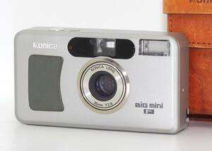 ★希少・極上品★ KONICA コニカ BiG mini F 創立50周年記念 コンパクトフィルムカメラ #K030