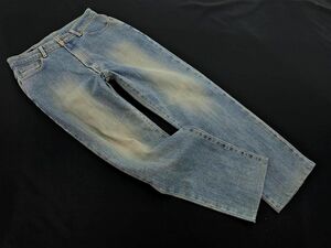 EDWIN エドウィン USED加工 デニムパンツ size33/青 ■■ ☆ ega8 レディース