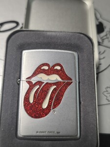 ZIPPO 極美品　ローリングストーンズ　立体メタル貼り　2007