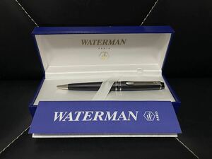 極美品 WATERMAN ウォーターマン エキスパート エッセンシャル ブラックCT ボールペン ツイスト式 筆記用具 シック ビジネス 筆記確認済み
