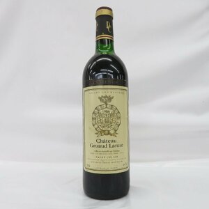 【未開栓】Chateau Gruaud Larose シャトー・グリュオ・ラローズ 1986 赤 ワイン 750ml 12.5% ※目減り有 11596921 0607