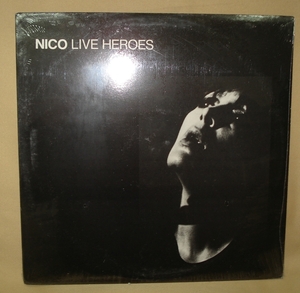 ニコ NICO/LIVE HEROES VELVET UNDERGROUND(LP,新品カナダ盤)