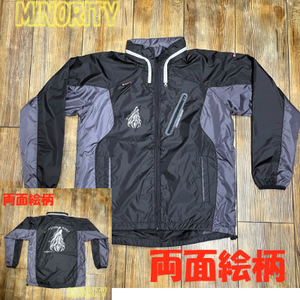 銀狼 Hood in Jacket - HOWLING WOLF / 3Lサイズ / 男女兼用 / ウルフ / 狼 / おおかみ / オオカミ / 他サイズ(S～XL)は別途出品中