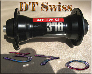 ☆超Rare スイスQuality　高性能DT Swiss 370 Radial フロントハブ 28H 未使用新品☆