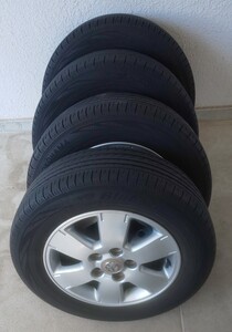 トヨタ　ヴォクシー　ノア　エスクァイア AZR60G AZR65G 純正　15インチホイール & 195/65R15 4本セット 手渡し可能