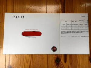 送料82円★★美品★★フィアットFIAT 2代目パンダPANDA2010年本カタログとプライスリスト♪♪