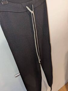 【新品未使用】Rick Owens Merino Track Pants 22s/s ブラック Mサイズ相当 定価8万程