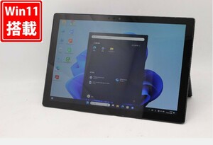 中古 2K 12.3型 タブレット Microsoft 希少なブラック Surface Pro6 Windows11 八世代 i5-8350U 8GB NVMe 256GB-SSD カメラ 無線 管:1648m