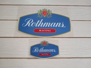 Rothmans RACING 大小ステッカーセット