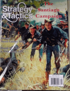 DG/STRATEGY&TACTICS NO.258 THE SANTIAGO CAMPAIGN/駒未切断/日本語訳無し