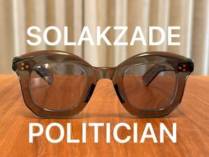 Solakzade ソラックザーデ Politician ポリティシャン サングラス メガネ 眼鏡 調光