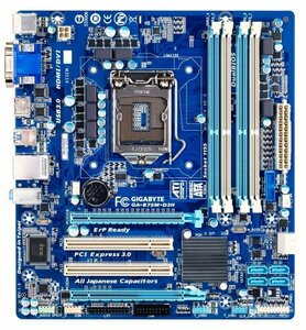 GIGABYTE intel B75 LGA1155 Micro ATX Small Business Advantage対応 GA-B　(shin