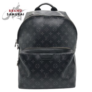 LOUIS VUITTON ルイヴィトン モノグラム エクリプス ブラック 黒 PVC M43186 リュックサック バックパック メンズ 409422