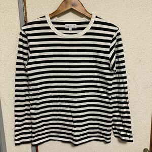 agnes b. アニエスベー ボーダーカットソー T1 日本製　長袖Tシャツ