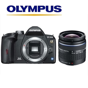 オリンパス OLYMPUS E-510 14-42mm 標準 レンズセット デジタル一眼レフ カメラ 中古