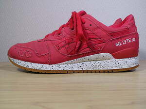 ◇ asics アシックス GEL-LYTE 3 ゲル ライト 3【TQ643N】◇ 27.5cm スニーカー レッド