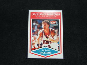 JASON WILLIAMS　ジェイソン・ウィリアムス　グリズリーズ　2004　FLEER PRATINUM UNSUNG HEROES