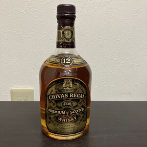 希少　旧ラベル　古酒　キリン　シーグラム　シーバスリーガル 12年 700ml 40度 CHIVAS REGAL ウイスキー 