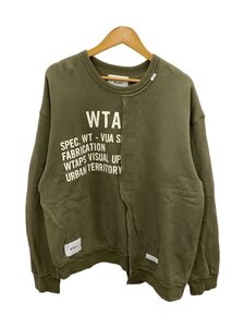 WTAPS◆スウェット/2/コットン/KHK/211ATDT-CSM27