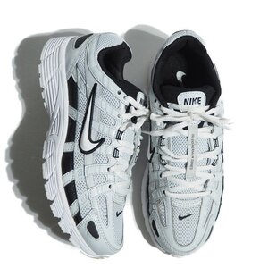 P2749R41　▼NIKE ナイキ▼　23AW P-6000 ランニングスニーカー ホワイト US6.5/24.5cm CD6404-006 PURE PLATINUM/WHITE-BLACK