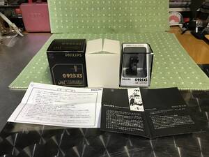 未使用品！PHILIPS「Ｇ９２５ＸＳ」MC型ステレオカートリッジ・ムービングコイル型/フィリップス 箱、取説付/レコード・ターンテーブル