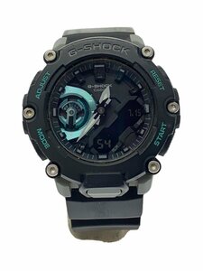 CASIO◆クォーツ腕時計_G-SHOCK/デジアナ/ラバー/BLK/BLK