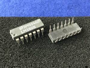 LM380N【即決即送】ナショセミ オペアンプ [90ToK/297473M] NS Operational Amplifier ２個