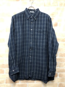 ENGINEERED GARMENTS エンジニアドガーメンツ BD check shirt ネイビー系 M 111411128＃2