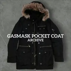 archive gimmick fur gasmask pocket coat