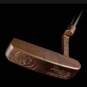 34インチ　スワッグゴルフ　パター　SWAG GOLF Handsome One Raw Carbon PUTTER 