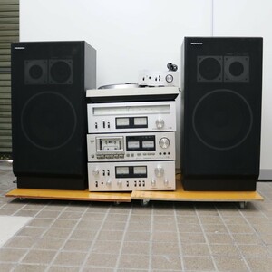 T6D0519 ジャンク品 PIONEER/パイオニア スピーカー アンプ 7点セット オーディオ機器 CS-F7000 MA-10A PL-340 TX-7800Ⅱ CT-405 SA-7800Ⅱ