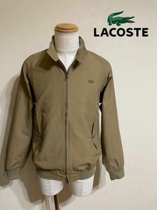 【美品】 LACOSTE ラコステ スウィングトップ ジャケット トップス トップス サイズUS:M FR:50 長袖 カーキ BH115EL 