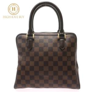 1円スタート LOUIS VUITTON ルイ・ヴィトン ダミエ ブレラ N51150 VI0071 レディース エベヌ ブラウン ハンドバッグ ミニバッグ 手持ち