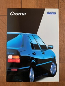 FIAT Croma フィアット クロマ カタログ FIAT AND ALFA ROMEO MOTORS JAPAN ★10円スタート★