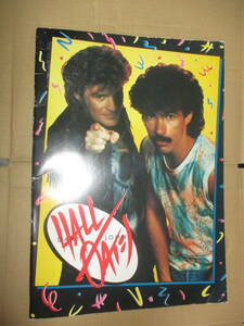 ツアー・パンフレット ダリル・ホール&ジョン・オーツ　ダリル・ホールとジョン・オーツ　1985年　JAPAN TOUR 　 Daryl Hall & John Oates