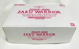 ○ GP002 【未組み立て品】BANDAI 1/100 ザクウォーリアー　キャラホビ2007ガンダム バンダイZAKU WARRIOR SEED DESTINY ZGMF-1000 GUNDAM