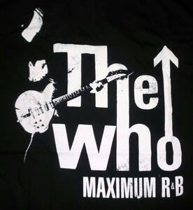 ★ザ・フー Tシャツ The WHO Maximum R&B 黒 M 正規品 small faces