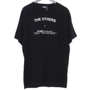 RAF SIMONS TOUR T-SHIRT Sサイズ ブラック 202-124-19001-00099 ラフシモンズ ツアーTシャツ 半袖カットソー tee 20aw