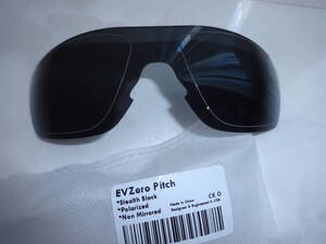 処分価格！★ オークリー EVゼロ ピッチ用 カスタム偏光レンズ EVZero PITCH BLACK Color polarized