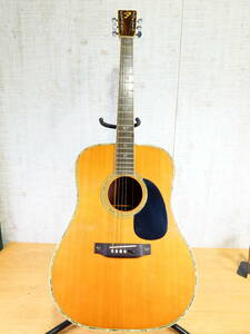 【S) ジャンク!Fender アコースティックギター F-115★フェンダー/アコギ/ケース無/要リペア/3ピースバッグ＠170（10）】