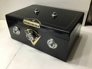 昭和レトロ 手提げ金庫 アンティーク ヴィンテージ キャッシュボックス 当時物 PORTABLE CASH BOX MISONO