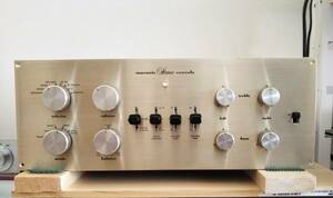  ■marantz ■ model 7 オリジナル プリアンプ 2万番台 ／ウッドケース付 ・メンテナンス品　※トランス唸りあり　　　