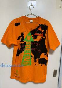 Vivienne Westwood☆Green Up！☆Tシャツ☆サイズ　XL☆ヴィヴィアンウエストウッド☆オレンジ※少々ダメージあり